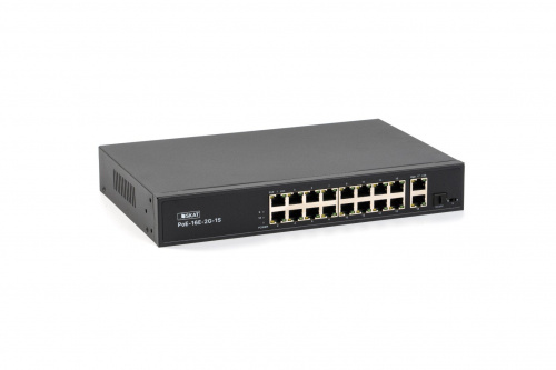 SKAT PoE-16E-2G-1S (4075) Коммутатор с питанием по PoE SKAT PoE-16E-2G-1S (4075) Коммутатор с питанием по PoE