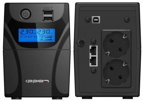 Ippon Back Power Pro II 650 Euro (1005511) Источник бесперебойного питания