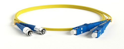 FC-D2-9-FC/UR-SC/UR-H-2M-LSZH-YL Патч-корд волоконно-оптический SC-FC FC-D2-9-FC/UR-SC/UR-H-2M-LSZH-YL Патч-корд волоконно-оптический SC-FC