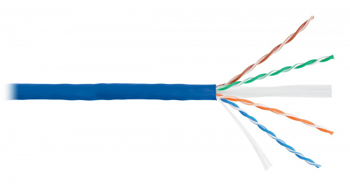 U/UTP 4pair, Cat6, Solid, In, LSZH (NKL 4140C-BL) Кабель «витая пара» (LAN) для структурированных систем связи