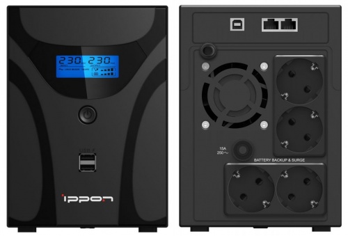 Ippon Smart Power Pro II 1600 Euro (1029742) Источник бесперебойного питания