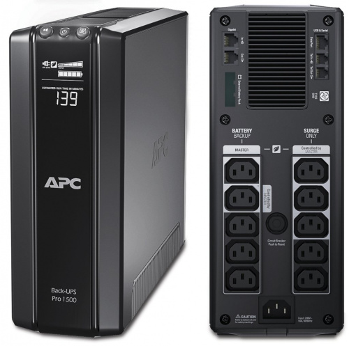 BR1500GI APC Back-UPS Pro 1500 ВА Источник бесперебойного питания BR1500GI APC Back-UPS Pro 1500 ВА Источник бесперебойного питания