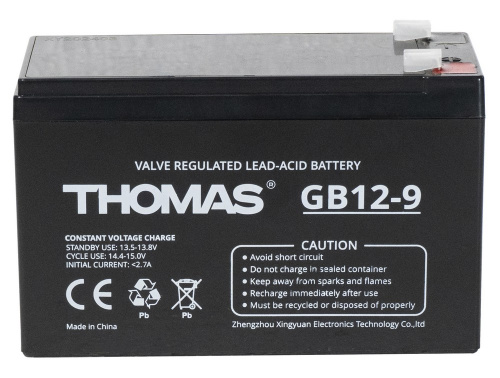 Thomas GB12-9 Аккумулятор