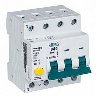 ДИФ-103 3Р+N 40А 30мА AC (16216DEK) Автоматический выключатель дифференциального тока