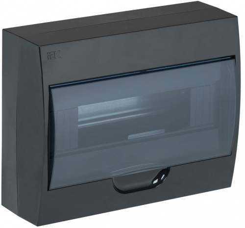 Корпус пластиковый навесной KREPTA 3 ЩРН-П-12 IP41 черный (MKP12-N-12-41-K02)