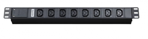 SHT19-8IEC-2.5IEC Блок розеток 19" SHT19-8IEC-2.5IEC Блок розеток 19"