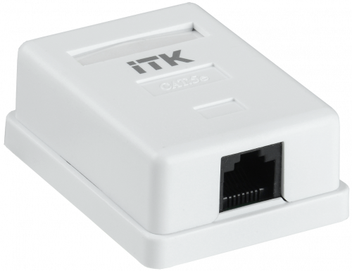 CS2-1C5EF-12-G Настенная розетка RJ45
