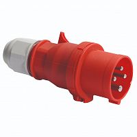 Вилка кабельная 16А, 4р, 400v, IP44 (2130) Вилка