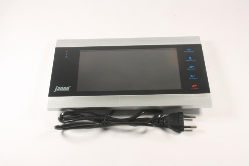 J2000-DF-ВАРВАРА AHD 2mp (чёрный) Монитор видеодомофона цветной
