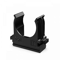 Крепеж-клипса полистирол чёрная D20 (10 шт) (PR13.0210)