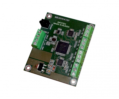 AVT-USB/4RS232mini Промышленный преобразователь USB в RS-232 AVT-USB/4RS232mini Промышленный преобразователь USB в RS-232