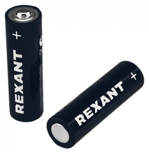 Батарейка алкалиновая AA/LR6 пальчиковая 1,5В REXANT (39-1027)