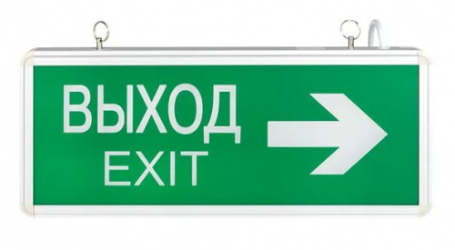 Светильник аварийно-эвакуационного освещения EXIT-202 (EXIT-DS-202-LED) Табло фото 3