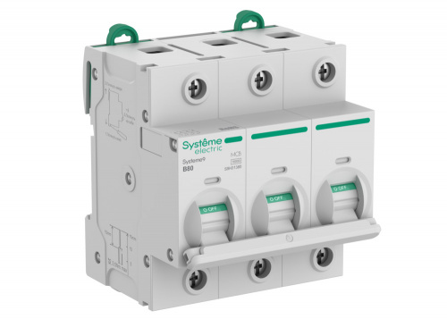 Systeme9 3P 80A 10 kA 400В B 27мм (S9H31380)