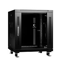 SH-05C-12U60/60-BK (8554c) Шкаф телекоммуникационный 19" напольный 12U