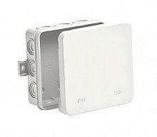Коробка TYCO 100х100х35мм, белая (67095Б) Коробка распределительная ОП