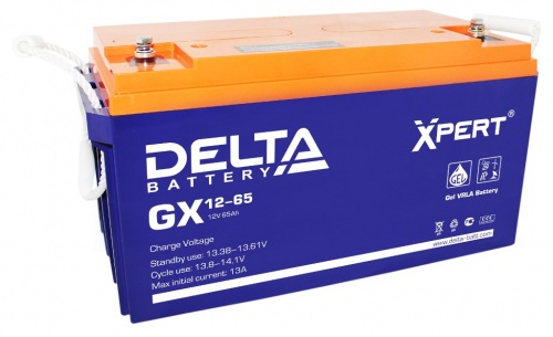 Delta GX 12-65 Аккумулятор герметичный свинцово-кислотный