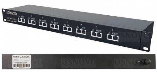 SP-IP8/100R Устройство грозозащиты цепей Ethernet