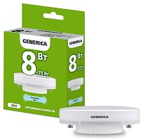 Лампа светодиодная T80 таблетка 8Вт 230В 6500К GX53 (LL-T80-08-230-65-GX53-G)