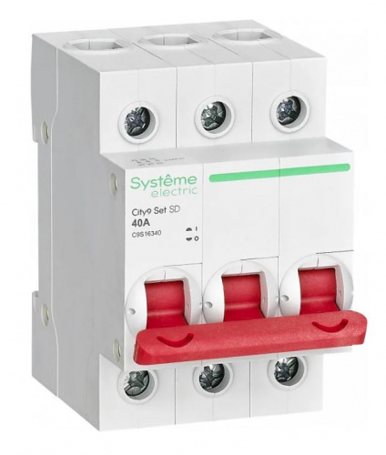 City9 Set ВН 3P 40А 400В (C9S16340)