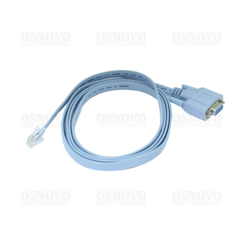 Console-RJ45-DB9F Корд межблочный RJ45-DB9F