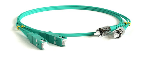 FC-D2-503-SC/PR-ST/PR-H-3M-LSZH-AQ Патч-корд волоконно-оптический многомодовый