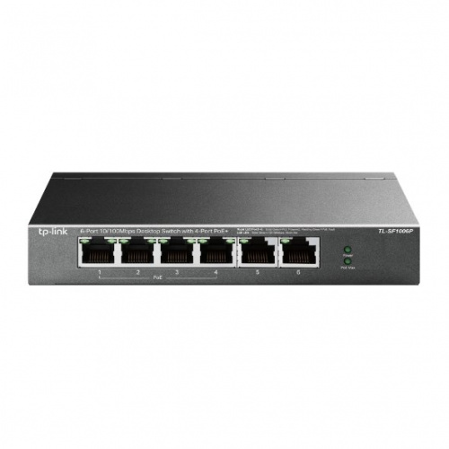 TL-SF1006P Коммутатор 6-портовый с PoE