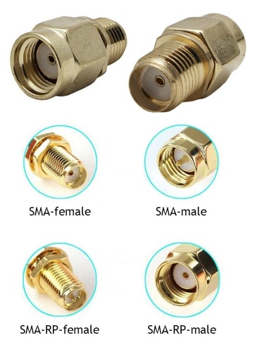 S-A312 (RP-SMA-male - SMA-female) Переходник