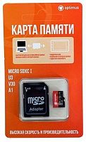 MicroSDXC 128Gb (Optimus) Карта памяти microSDXC, 128 ГБ, Class 10