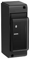 Корпус пластиковый UNION Mini КМПн-2 IP30 черный (UIM-KP72-N-02-20-K02)