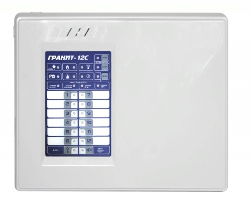 Гранит-12C (Wi-Fi + GE) Прибор приемно-контрольный и управления охранно-пожарный c Wi-Fi, GSM и LAN коммуникаторами