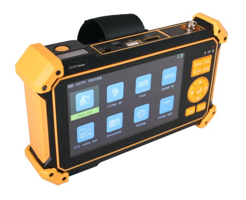 TSH-H-5 Многофункциональный тестовый видеомонитор для аналогового видеонаблюдения