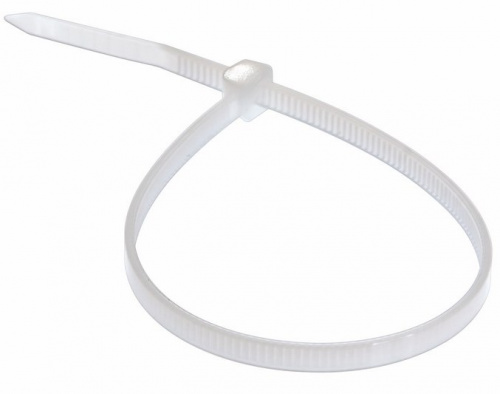 Стяжка Хомут nylon 200x4,8 мм 100 шт. белый