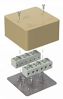 Коробка огнестойкая для к/к 85х85х45 (40-0460-1001-FR6.0-12) Коробка огнестойкая