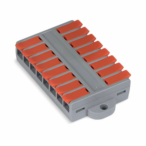 MX662-8R (11418c) Клемма соединительная универсальная проходная 8 полюсов MX662-8R (11418c) Клемма соединительная универсальная проходная 8 полюсов