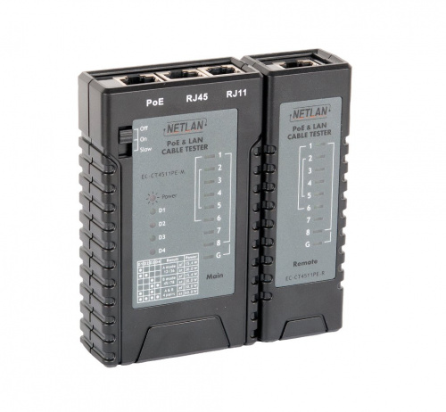 EC-CT4511PE Тестер для витой пары