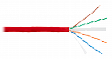 U/UTP 4pair, Cat6, Solid, In, нг(А)-HF (NMC 4140C-RD) Кабель «витая пара» (LAN) для структурированных систем связи