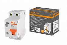 АВДТ 32 2P(1P+N) C16А 30мА 4,5кА тип АС (SQ0202-0503) Автоматический выключатель дифференциального тока