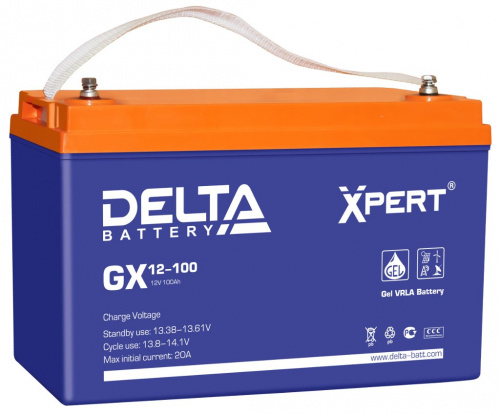 Delta GX 12-100 Аккумулятор герметичный свинцово-кислотный Delta GX 12-100 Аккумулятор герметичный свинцово-кислотный