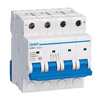 NB1-63DC 4P 25А 6кА х-ка C 1000В DC (R) CHINT (182736)