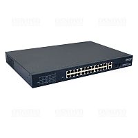 SW-62422(400W) Коммутатор 24-портовый Fast Ethernet с PoE