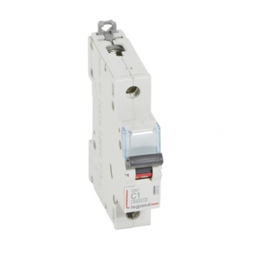 DX3 1P C 1A 6000/10kA (407662) Автоматический выключатель