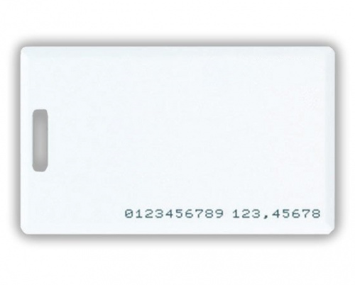 RFID карта EM-Marine CLAMSHELL (толстая) с номером (0450)