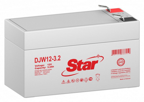 STAR DJW12-3.2 Аккумулятор герметичный свинцово-кислотный