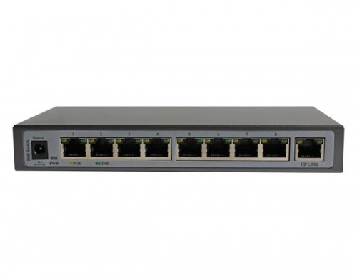 CO-SWP9 Коммутатор 8-портовый Gigabit Ethernet с PoE