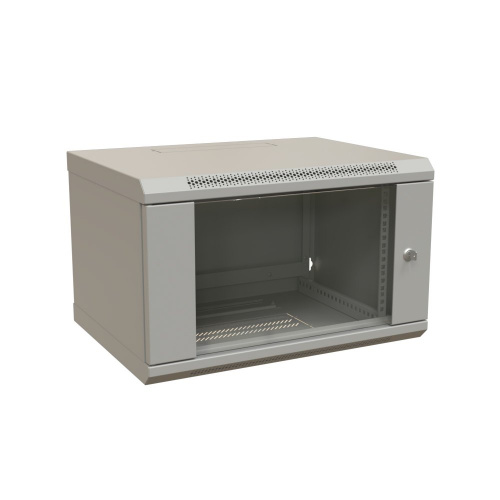 WR-TW-0945-GP-RAL7035 Шкаф настенный 19-дюймовый, 9U WR-TW-0945-GP-RAL7035 Шкаф настенный 19-дюймовый, 9U