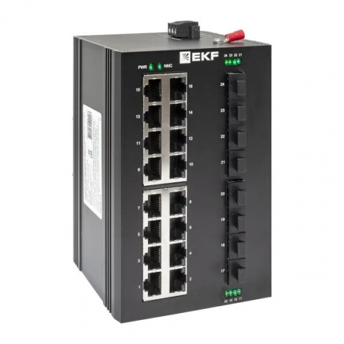 TSX-U-8GX/SFP-16GT Промышленный неуправляемый коммутатор