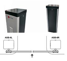 ASB-6R Тумба автоматического шлагбаума для правостороннего монтажа