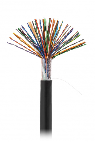 U/UTP 50pair, Cat5, Out, PE (EC-UU050-5-PE-BK-3) Кабель «витая пара» (LAN) для структурированных систем связи U/UTP 50pair, Cat5, Out, PE (EC-UU050-5-PE-BK-3) Кабель «витая пара» (LAN) для структурированных систем связи
