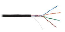 U/UTP 4pair, Cat5e, Solid, Out, PE (NKL 4600B-BK) Кабель «витая пара» (LAN) для структурированных систем связи